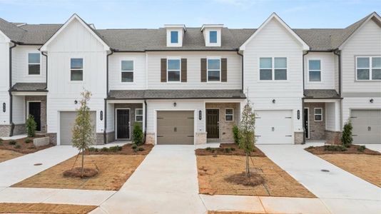 New construction Townhouse house 208 Kenoot Drive, Mcdonough, GA 30253 Wilson- photo 0