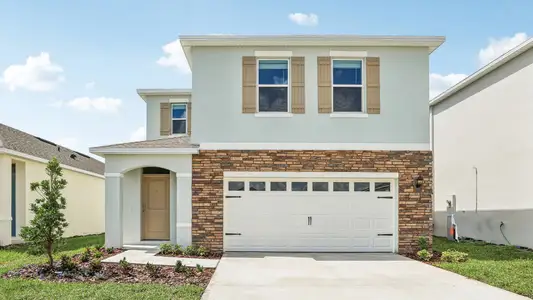 New construction Single-Family house 1301 Cascades Ave, Davenport, FL 33837 plan Elston II - image