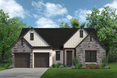 New construction Single-Family house 481 Shadowfax Dr, Aledo, TX 76008 plan Riviera - image