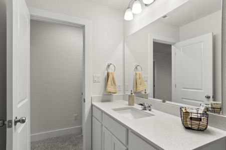 New construction Duplex house 713 White Steppe Wy, Georgetown, TX 78626 plan Brazos First - image 9