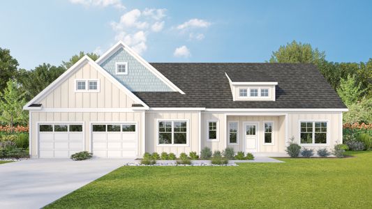 New construction Single-Family house 105 Chester Pl, Pikeville, NC 27863 plan Pierce - image