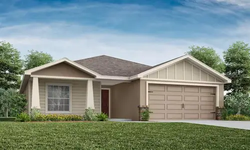New construction Single-Family house 35420 Darlington Grove Dr, Zephyrhills, FL 33541 plan Parker - image