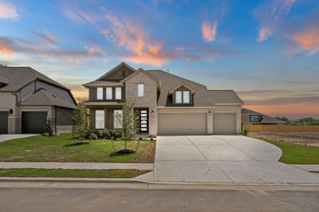 New construction Single-Family house 224 Pacific Grove Cir, Liberty Hill, TX 78642 plan Gallatin - image