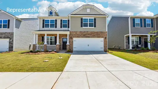 New construction Single-Family house 1621 Secrest Commons Dr, Monroe, NC 28112 plan Wilmington - image
