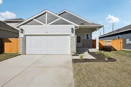 New construction Single-Family house 468 Josey Wales Dr, Jarrell, TX 76537 plan 468 Josey Wales - image