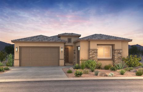 New construction Single-Family house 16683 W Saguaro Park Ln, Surprise, AZ 85387 Coventry- photo 0