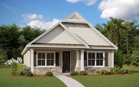 New construction Single-Family house 5 Whispering Oaks Cir, Okatie, SC 29909 plan Hemlock - Single Family Homes - image