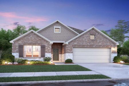 New construction Single-Family house 708 Autumn Cherry Trail, Magnolia, TX 77354 Boone- photo 0