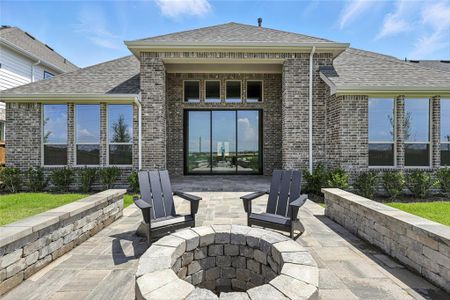 New construction Single-Family house 14516 Capridge Rd, Aledo, TX 76008 plan 222 Plan - image
