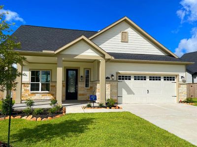 New construction Single-Family house 1302 Hidden Oaks Dr, Tomball, TX 77375 Palazzo- photo 0 0