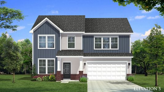 New construction Single-Family house 128 Canary Ln, Unit 8, Mooresville, NC 28115 plan Burton - image