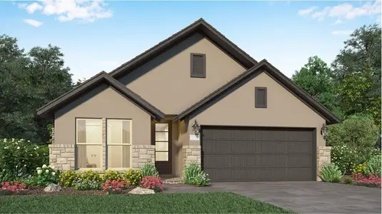 New construction Single-Family house 21735 Willow River Canyon Ln, Waller, TX 77484 plan Dashwood - image