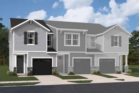 New construction Townhouse house 4049 Butler Grove Ln, Charlotte, NC 28269 plan Kinston End - image