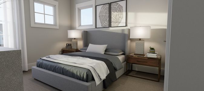 New construction Townhouse house 2420 Adrift Rd, Fuquay Varina, NC 27526 plan Atlas End Unit - image 16