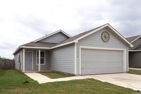 New construction Single-Family house 7112 Yellow Sapphire, San Antonio, TX 78263 plan Kowski - image