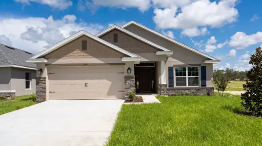 New construction Single-Family house 11584 Grace Rd, Weeki Wachee, FL 34614 plan 1820 - image