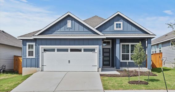 New construction Single-Family house 204 Sage Meadows Dr, San Marcos, TX 78666 plan Avril - image