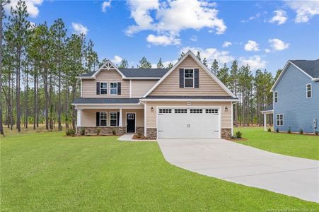 New construction Single-Family house 2218 Montrose Rd, Raeford, NC 28376 plan Charleston II - image