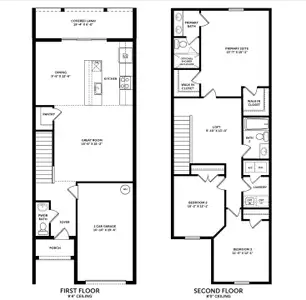 New construction Townhouse house 1125 Red Buckeye Ct, Deland, FL 32720 plan Abbey - image 5