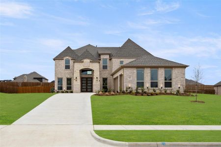 New construction Single-Family house 320 Broadmoor Lane, Ovilla, TX 75154 Broadcrest FSW (w/Media or Optional 6th Bedroom)- photo 0