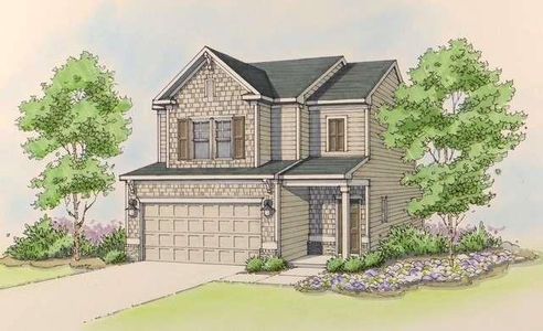 New construction Single-Family house 2673 Jordan Ln, Lithia Springs, GA 30122 The Bayberry AA - photo 0