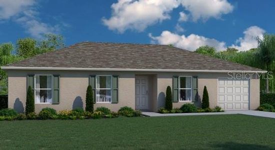 New construction Single-Family house 1402 Sarasota Way, Poinciana, FL 34759 Palm- photo 0