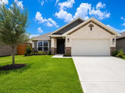 New construction Single-Family house 13914 Seneca Lake Dr, Texas City, TX 77568 plan 1901 - image