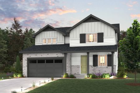 New construction Single-Family house 5784 N Indigo Rose St, Aurora, CO 80019 plan The Ontario - image