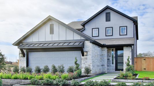 New construction Single-Family house 4028 Colony River Rock Blvd, Pinehurst, TX 77362 plan Latitude - image