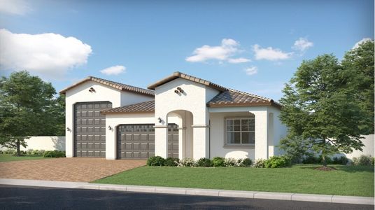 New construction Single-Family house 22996 E Twin Acres Dr, Queen Creek, AZ 85142 plan Wayfarer II Plan 5579 - image