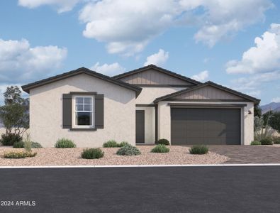 New construction Single-Family house 7694 W Tether Trail, Peoria, AZ 85383 Jade Homeplan- photo 0