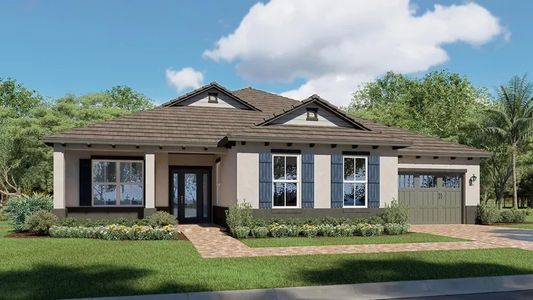 New construction Single-Family house 8447 SW 99th Street Rd, Ocala, FL 34481 plan Balfour - Stratford - image