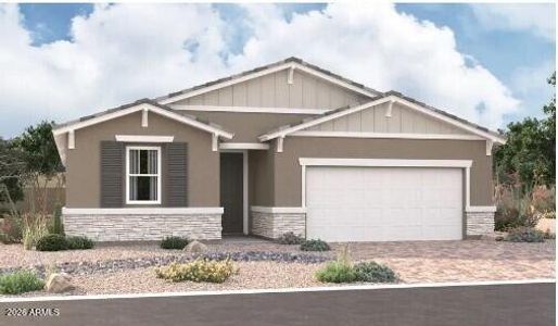New construction Single-Family house 5014 W Chuck Box Rd, Laveen, AZ 85339 - image