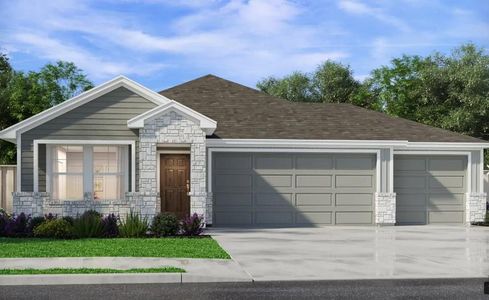 New construction Single-Family house 132 Woodbrook Dr, Georgetown, TX 78674 - image