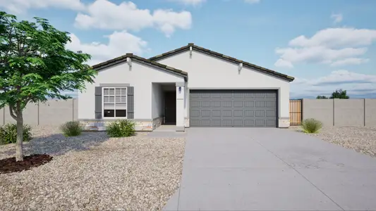 New construction Single-Family house 1383 W Aztec Dr, Coolidge, AZ 85128 plan Dahlia - image