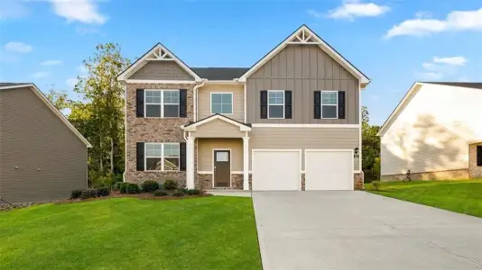 New construction Single-Family house 834 Trillium Dr, Locust Grove, GA 30248 plan Packard - image