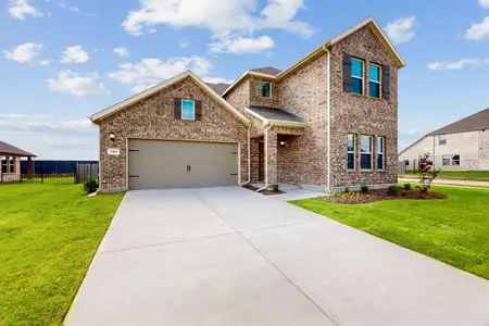 New construction Single-Family house 3369 Redbud Flower Trl, Venus, TX 76084 plan Livingston - 40' Smart Series - image