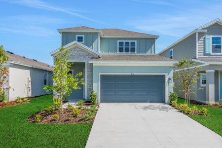 New construction Single-Family house 8112 Sunny Point Trl, Parrish, FL 34219 plan Salerno - image