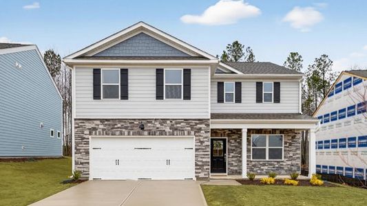 New construction Single-Family house 5004 Red Blush Wy, Willow Spring, NC 27592 plan Galen - image