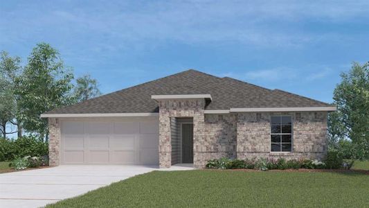 New construction Single-Family house 125 Bruin Paw Dr, Georgetown, TX 78628 Ashburn - photo 0