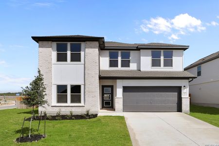 New construction Single-Family house 15617 Doublecreek Dr, San Antonio, TX 78253 plan Howard - image
