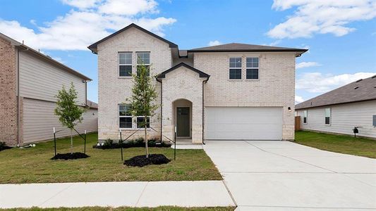 New construction Single-Family house 13821 Carper Dr, Manor, TX 78653 The Quincy- photo 0