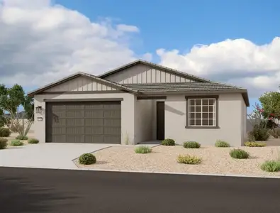 New construction Single-Family house 2422 E Galloping Horse Dr, San Tan Valley, AZ 85140 plan Sunflower - image