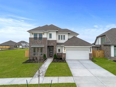 New construction Single-Family house 6407 Cherry Wick Dr, Manvel, TX 77578 Caddo Mills (3383-HV-45)- photo 1 1