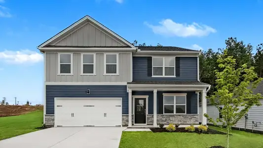 New construction Single-Family house 709 Sparkling Pear Dr, Willow Spring, NC 27592 plan Hanover - image