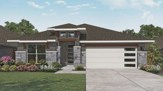 New construction Single-Family house 214 Du Bois Ln, Kyle, TX 78640 plan Oleander - image