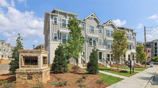 New construction Townhouse house 200 College Cir, Unit 1001, Hapeville, GA 30354 Asbury 1- photo 1 1