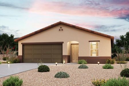 New construction Single-Family house 2827 N Westridge Ln, Casa Grande, AZ 85122 ALAMAR- photo 0