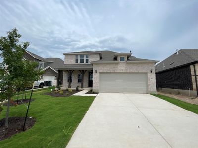 New construction Single-Family house 2460 Walking Y Rd, Georgetown, TX 78633 Winchester- photo 0