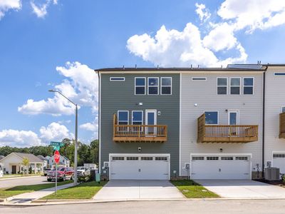 New construction Townhouse house 401 Bahia Dr, Knightdale, NC 27545 plan The Mitchell Exterior - image